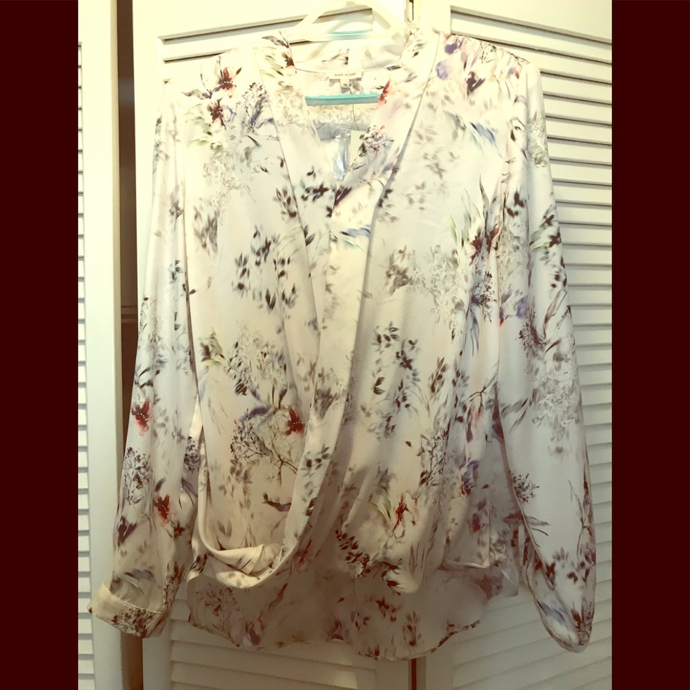 Beautiful Surplice Blouse